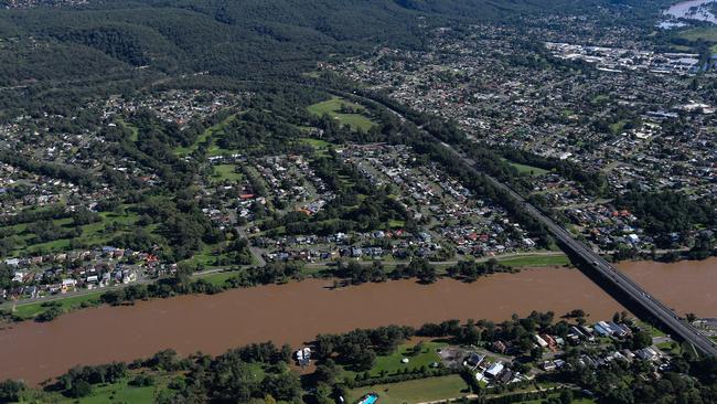 Penrith will be the focus of flood mitigation funding after the area experienced all-time high water levels in 2021. Picture: NCA NewsWire / Gaye Gerard