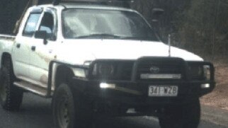 This ute was allegedly stolen from a property in Dundathu.