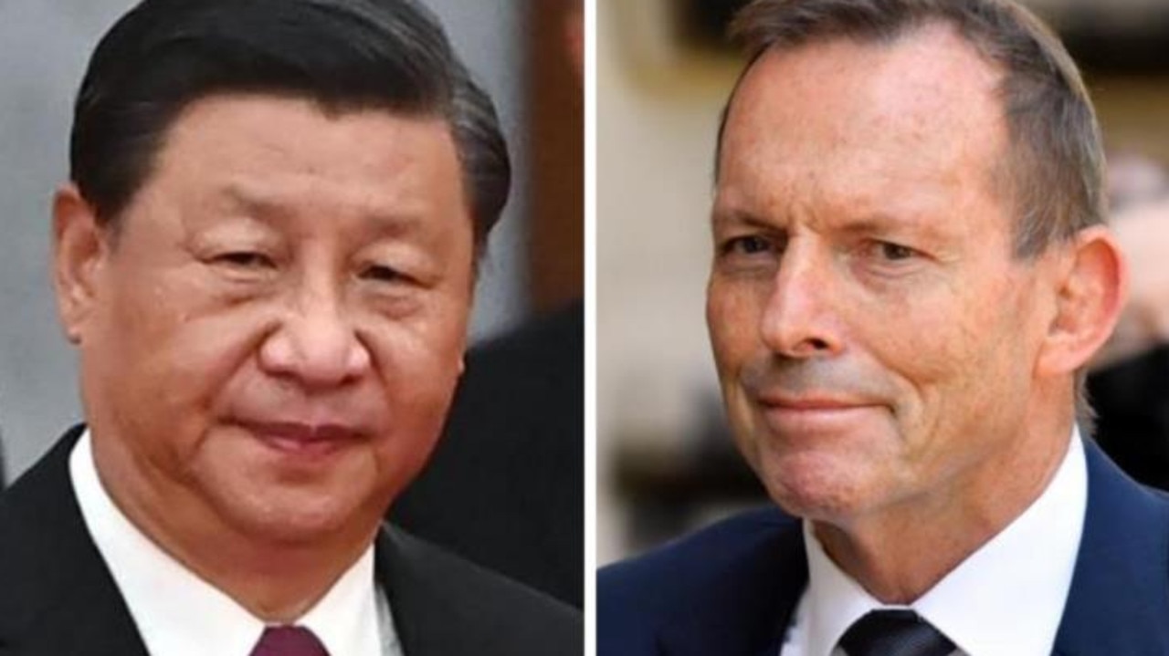 Tony Abbott’s visit has angered China.