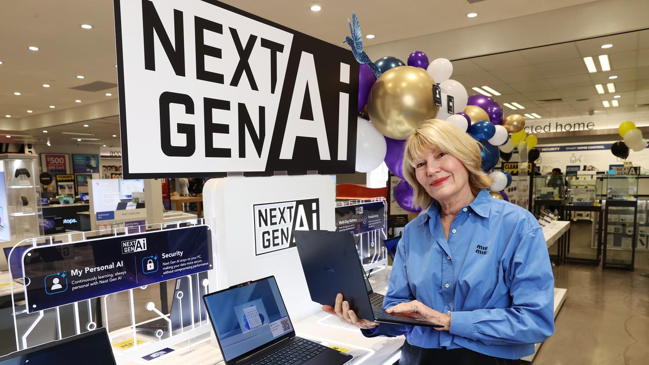 Harvey Norman CEO Katie Page says AI is sparking an ‘unprecedented’ transformation. Picture: John Feder/The Australian