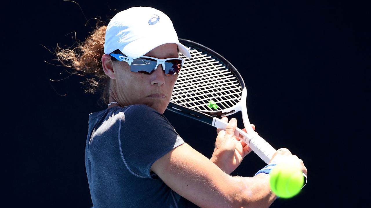 Sam Stosur is preparing as if this will be her last Australian Open, in singles and doubles. Picture: AFP