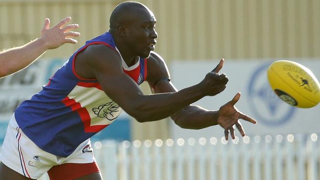 Anthony Daw in action for North Heidelberg.