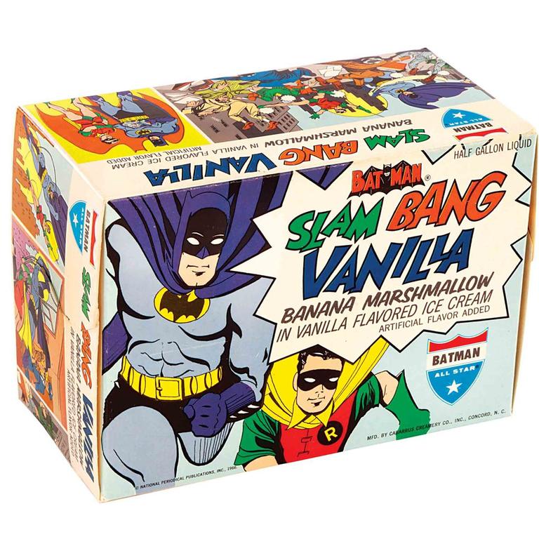 Vintage Batman &amp; Robin ice blocks