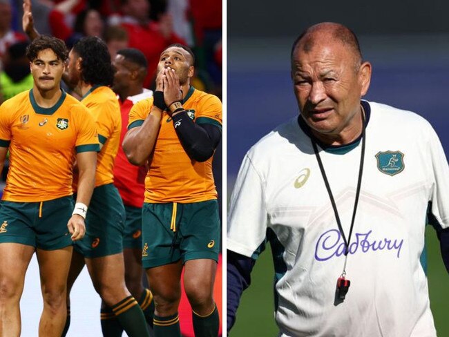 Wallabies dropped and Eddie Jones