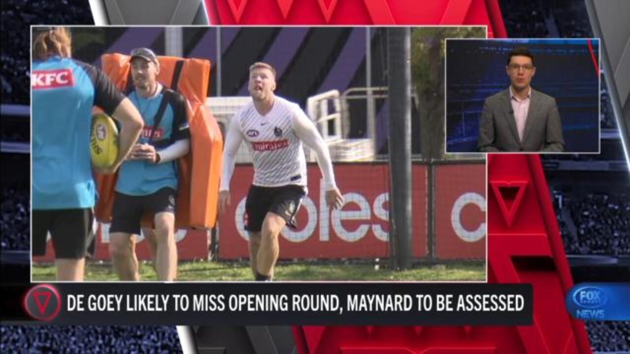 De Goey likely to miss Opening Round