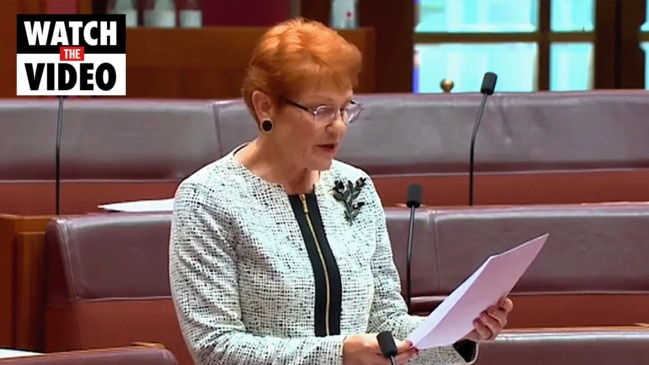 Pauline Hanson slams voice to parliament as ‘Australia’s version of apartheid’