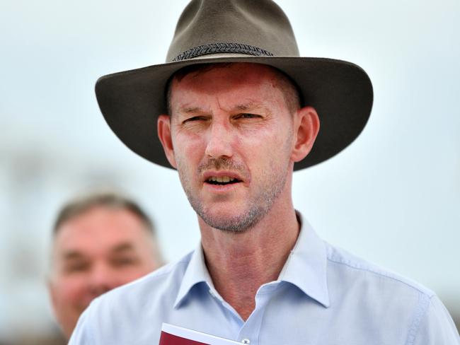 Former Transport and Main Roads Minister Mark Bailey, who holds the Miller electorate.