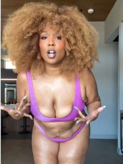 The star recently announced she’d hit her goal weight.