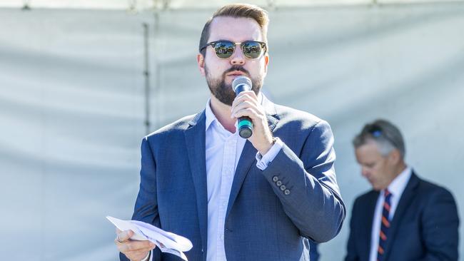 Labor public transport spokesman Jared Cassidy. File picture: AAP/Richard Walker