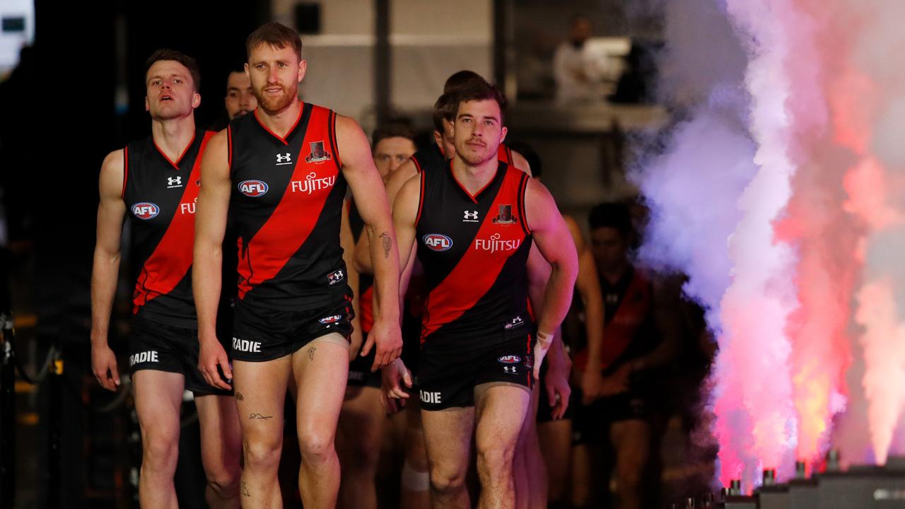 Heppell lead the Bombers for six seasons. Picture: Getty Images