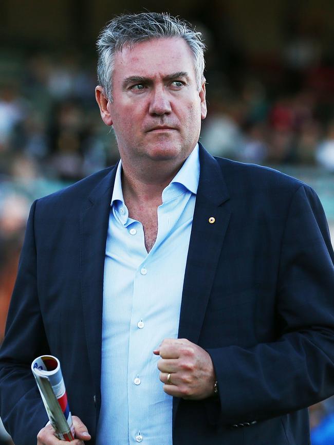 Eddie McGuire says AFL clubs and pokies is a delicate thing. Pic: Getty Images