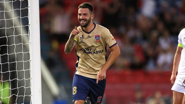 Striker Apostolos Stamatelopoulos has easily been the Jets’ biggest star. (Photo by Matt King/Getty Images)