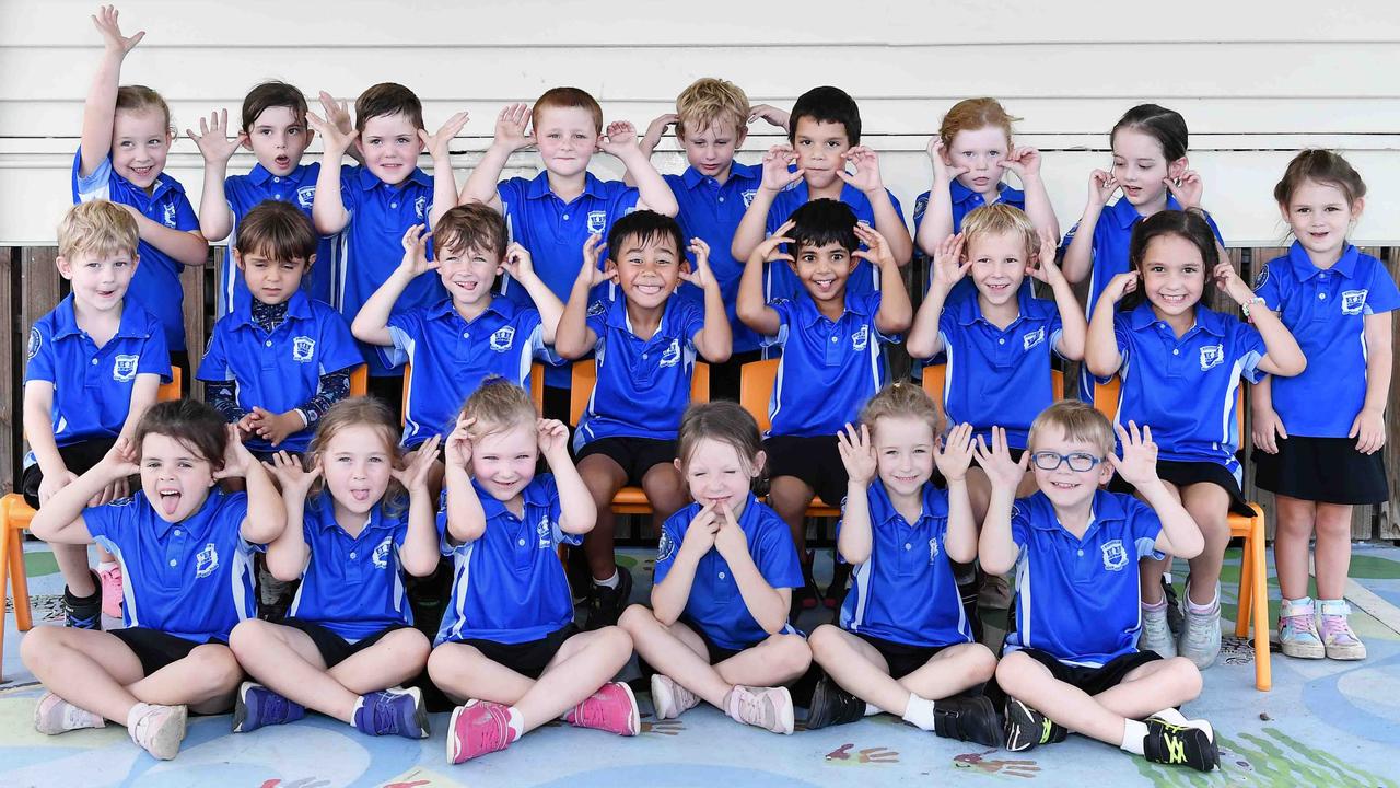 My First Year: Bundaberg South State School Preps, (back) Aria, Amelia, Brayden, Hunter, Nikolas, Derek, Mercedes, Prep. (middle) Jay, Marianne, Aiden, Zakaria, Anika, Owen, Ahlayah, Zahara. (front) Layla, Prep, Skylar, Tayarhna, Ruby, Dominic. Picture: Patrick Woods.