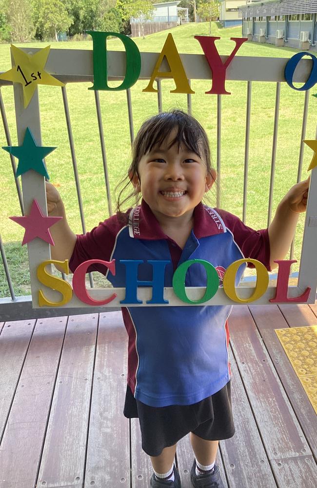 My First Year 2022: Stretton State College student Reina. Picture: Supplied