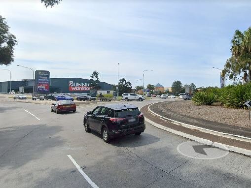 The development will cause traffic problems for the roundabout at Wyong Rd/Bryant Drive but the intersection is so old it is deemed not to have a material impact. Picture: Google