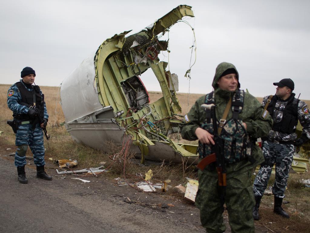 A global investigation determined Russia was directly involved in the downing of MH17 — allegations the Kremlin denied. Picture: AFP