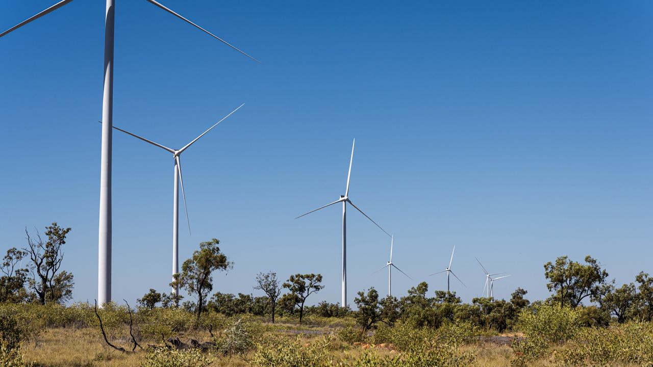 Apple's Windlab Kennedy Energy Park in North Queensland. Picture: Supplied