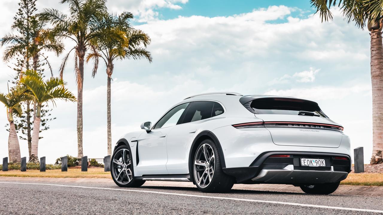 Photo of the 2021 Porsche Taycan Cross Turismo