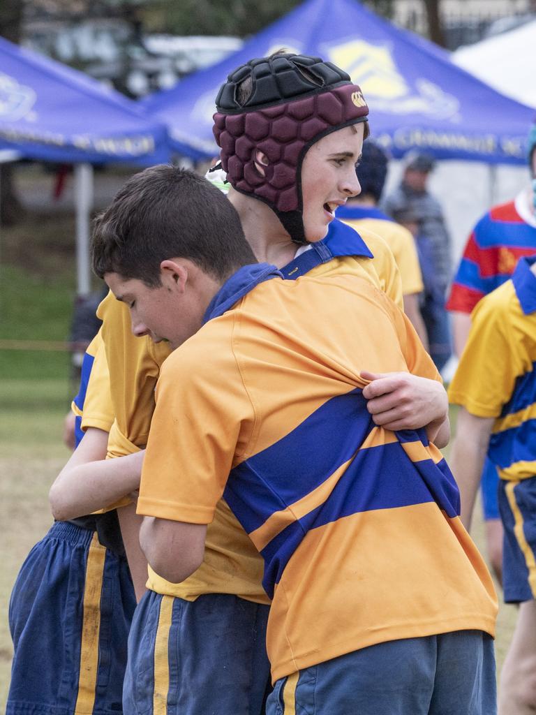 13Bs Downlands vs TGS. The O'Callaghan Cup played at Downlands College. Saturday, August 6, 2022. Picture: Nev Madsen.