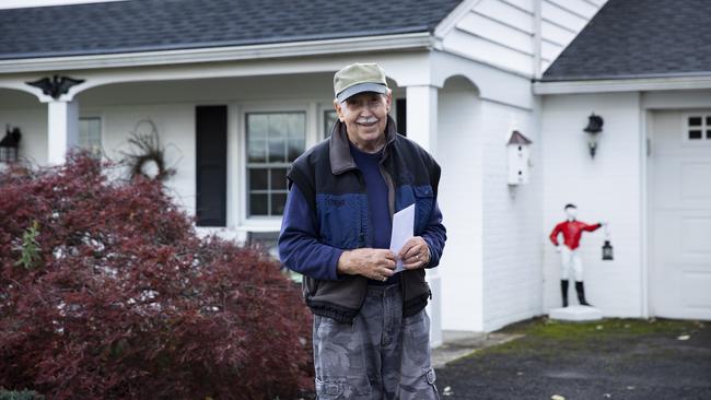 Bob Moran says he believes Trump has divided Americans. Picture: Ryan Collerd