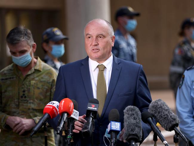 Police Minister David Elliott. Picture: NCA NewsWire / Damian Shaw