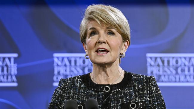 Former foreign minister Julie Bishop. Picture: NCA NewsWire / Martin Ollman