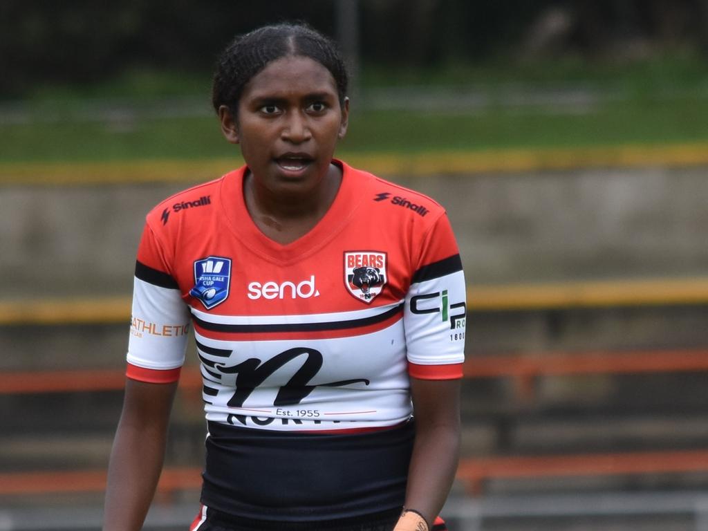 Latisha Kaitap will make the move from North Sydney to St George in 2025. Picture: Sean Teuma