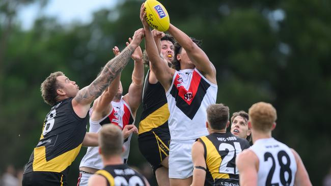 The Saints pulled away from the Tigers after half-time. Picture: Leesa Clarkson