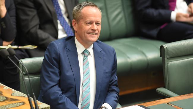 Leader of the Opposition Bill Shorten during Question Time at Parliament House in Canberra on Wednesday, Oct. 14, 2015. (AAP Image/Mick Tsikas) NO ARCHIVING