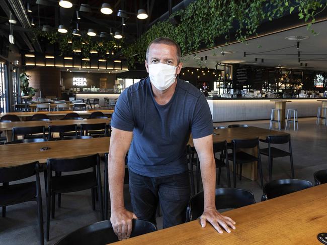 Tim McLernon, owner of Australia’s biggest pub The Camfield. Picture: Marie Nirme