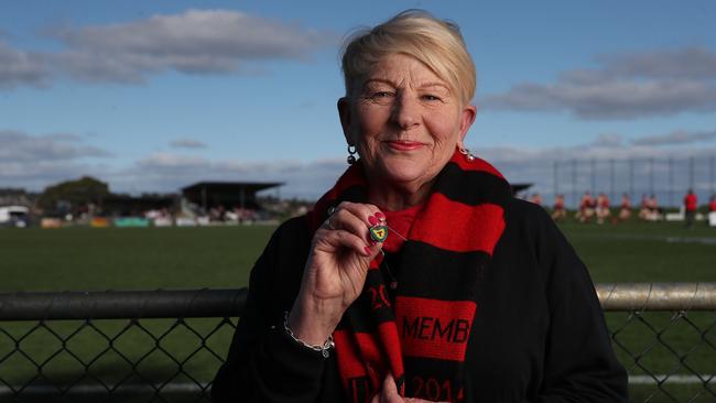 Former Lauderdale Football Club president Julie Kay ahead of the announcement as to if Tasmania will get their own AFL team. Picture: Nikki Davis-Jones