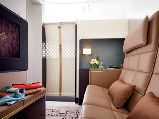 Most extravagant first-class perks