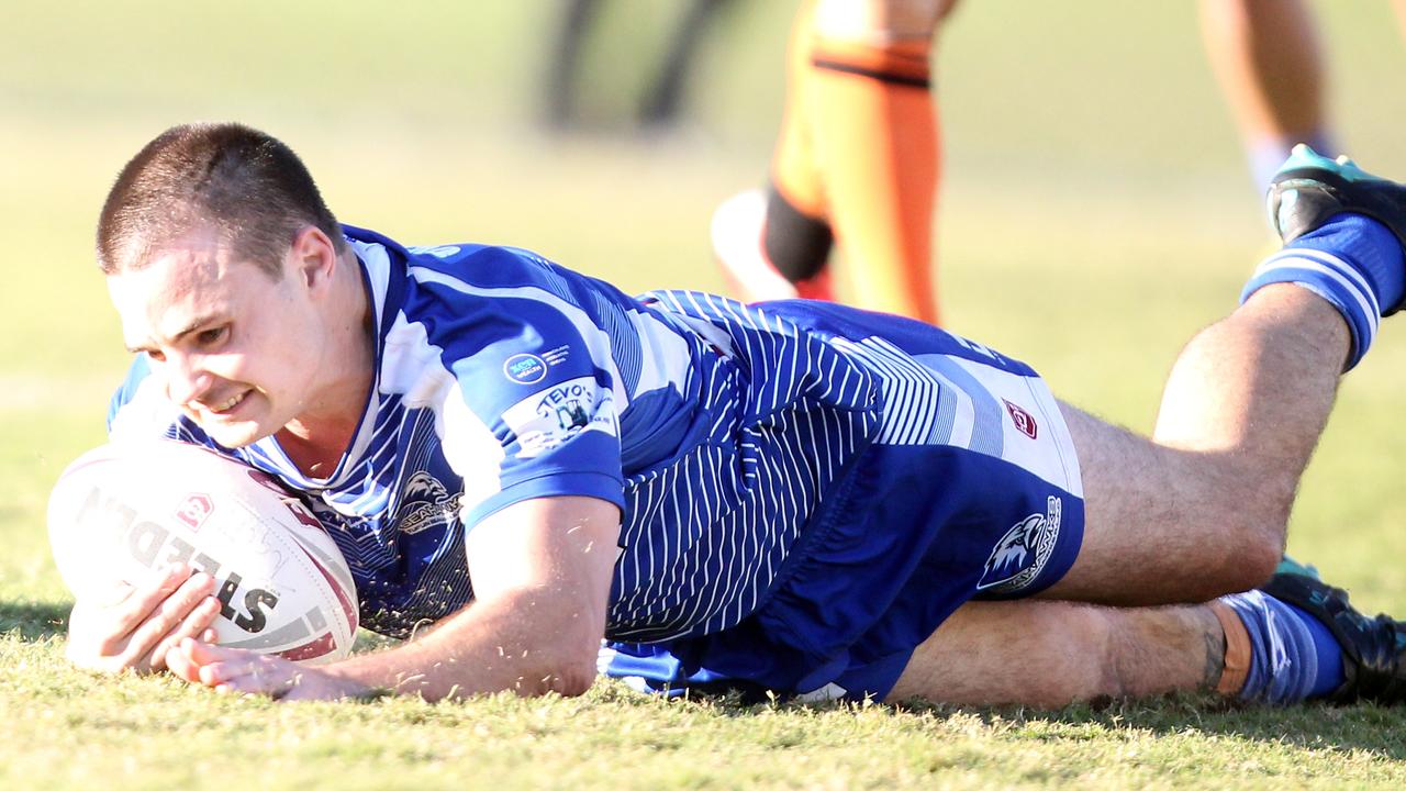 Zac Beecher scores. Picture by Richard Gosling