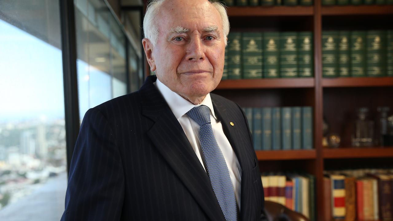 Former Australian prime minister John Howard has defended Afghanistan mission amid chaotic scenes in Kabul. Picture: Britta Campion