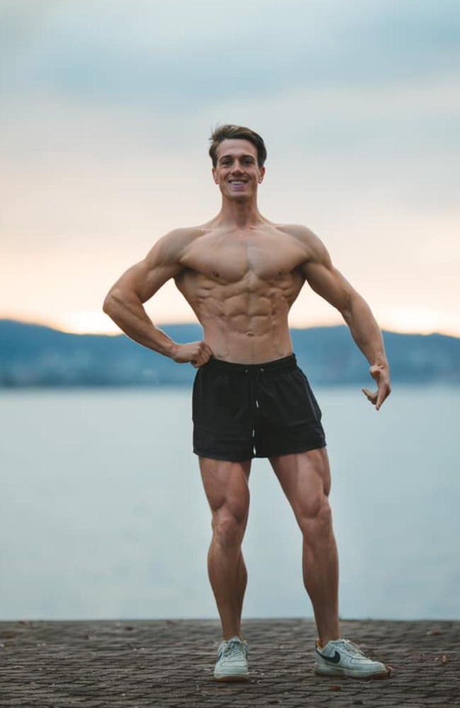 Alexander Hale NBA Tassie physique champ Oceana ICN Physique champion.