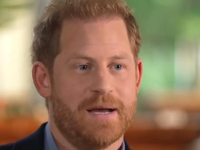 Prince Harry on Good Morning America with host Michael Strahan