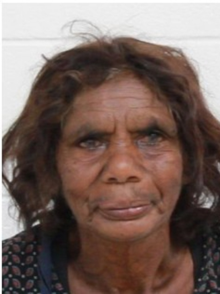 Beryl Collins, 62, was last seen by family in the Alice Springs suburb of Larapinta in late February. Picture: NT Police