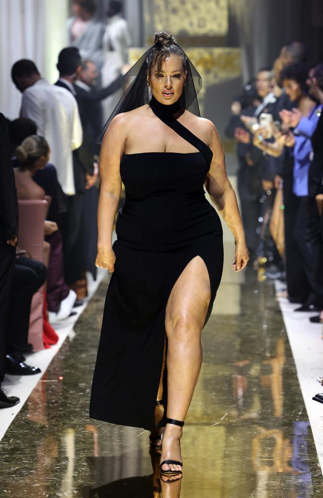 Supermodel Ashley Graham, pictured at the amfAR Gala, has challenged stereotypes on the runway. Picture: Getty Images