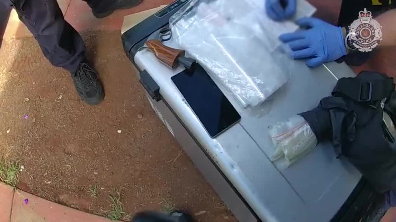 Police seize firearms and almost a kilogram of meth in Mt Lofty raid