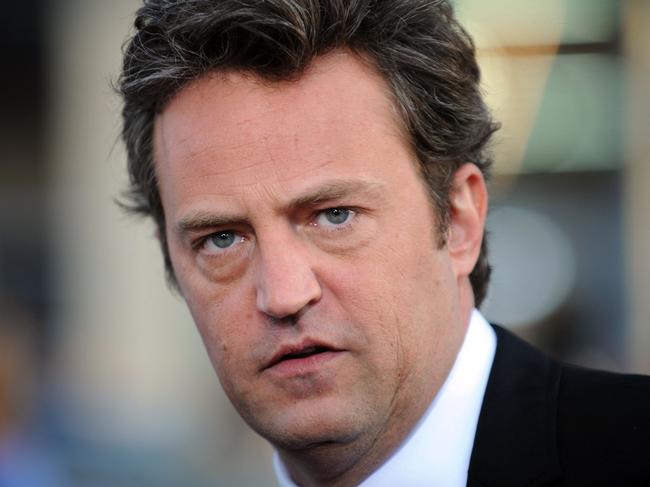 (FILES) Actor Matthew Perry arrives at the Los Angeles premiere of 17 Again at the Grauman's Chinese Theater in Hollywood, California, April 14, 2009. AFP PHOTO / GABRIEL BOUYS. "Friends" actor Matthew Perry died as a result of "the acute effects of ketamine," the Los Angeles County Medical Examiner's office said December 15, 2023. (Photo by Gabriel BOUYS / AFP)