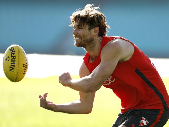 Rampe has recently returned to the team after a neck injury. Picture: Phil Hillyard