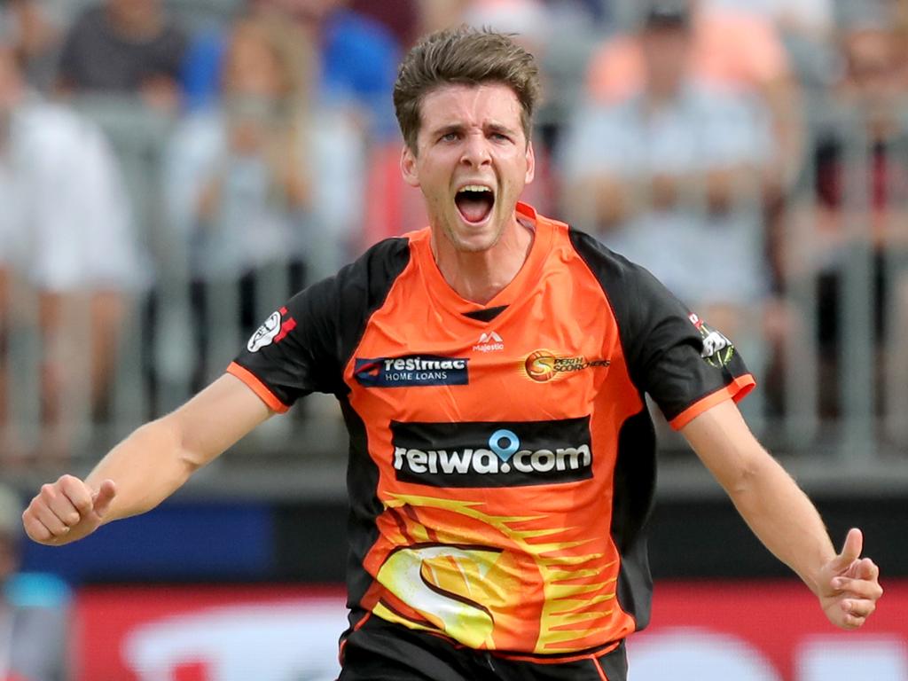 Jhye Richardson of the Scorchers was on fire in the early stages of BBL|08