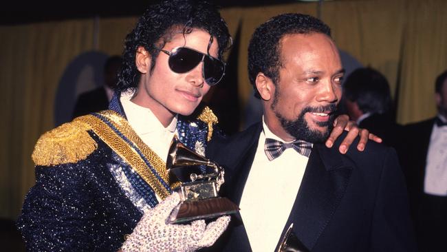 The award-winning collaboration between Quincy Jones and Michael Jackson is covered in Quincy. Picture: Supplied