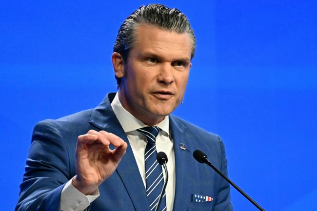 US Secretary of Defense Pete Hegseth was talking at an annual security forum in Singapore