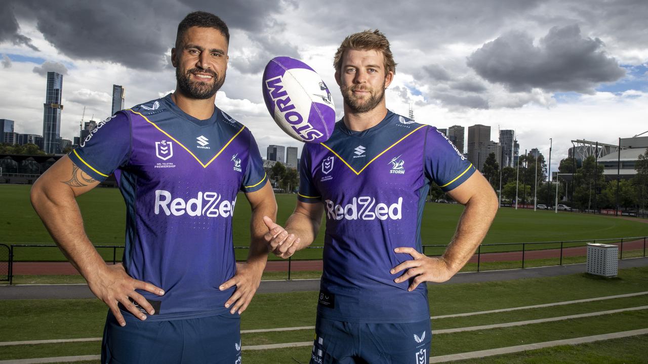 Christian Welch was co-captain with Jesse Bromwich, who has left the join the Dolphins. Picture: Alex Coppel.