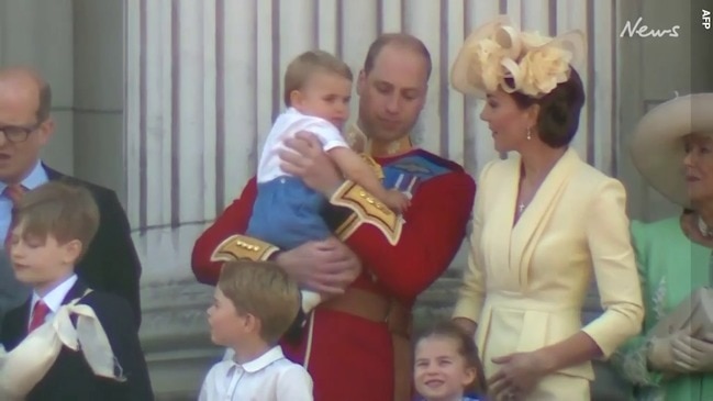 Prince Louis attends his first royal engagement