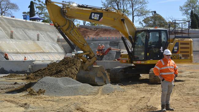 About 3000 people will be employed during construction of the new Toowoomba Hospital.