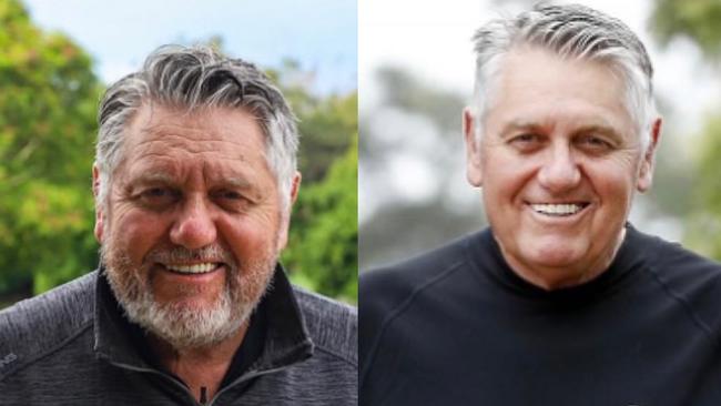 Ray Hadley has lost 20kg over the past 12 months.