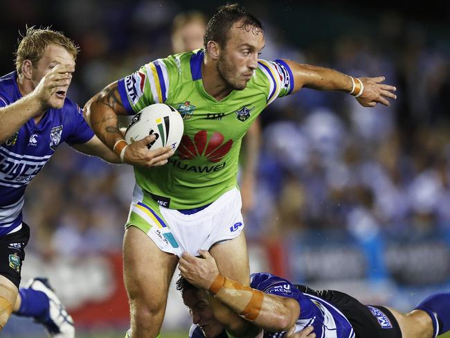 Josh Hodgson’s assist rate for the Raiders in 2018 is astonishing. Picture. Phil Hillyard