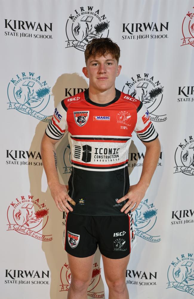 Kirwan Bears 2024 player Cohen Dittmann. Picture: Courtney Thomson / Kirwan SHS